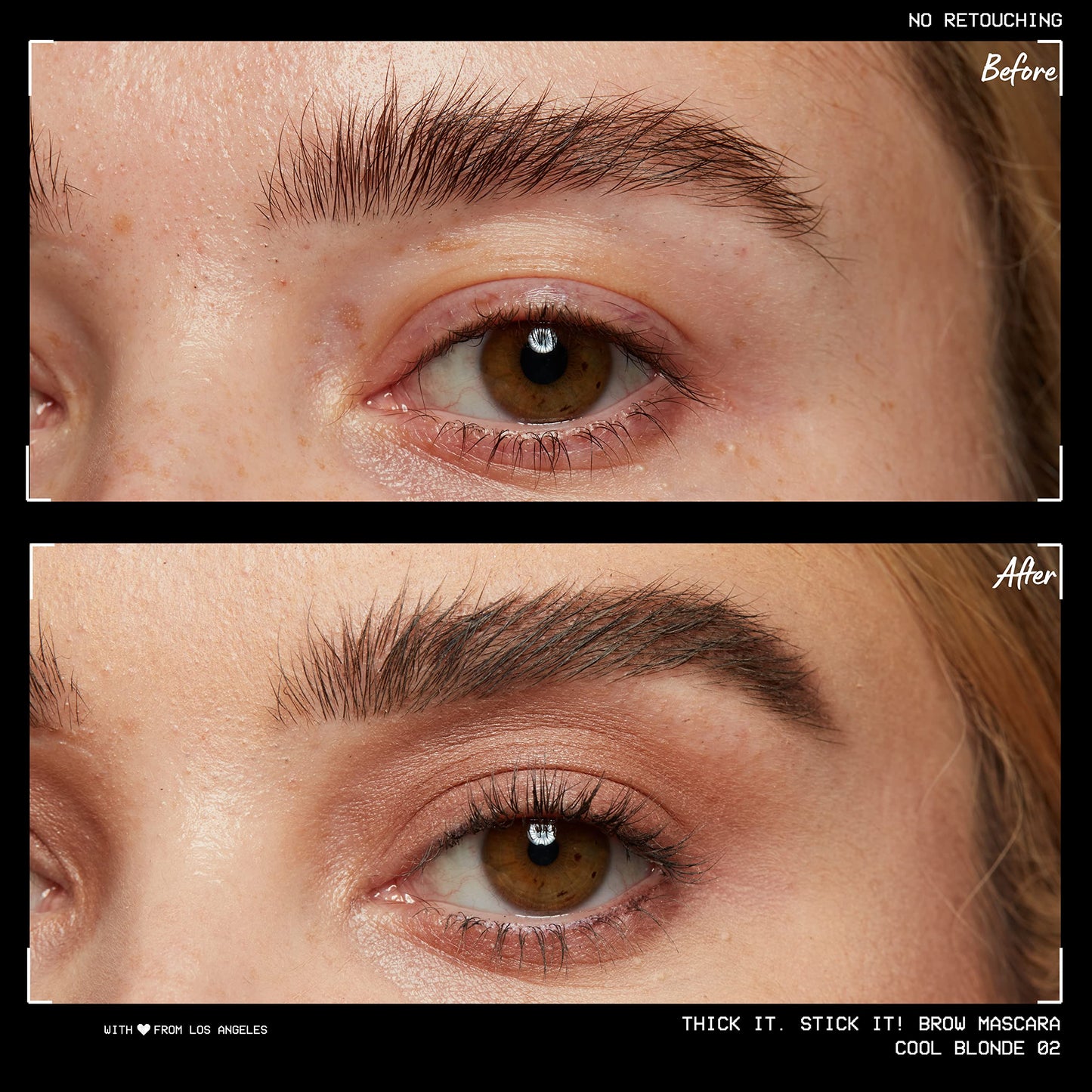 NYX PROFESSIONAL MAKEUP Thick It Stick It Thickening Brow Mascara, Eyebrow Gel - Brunette